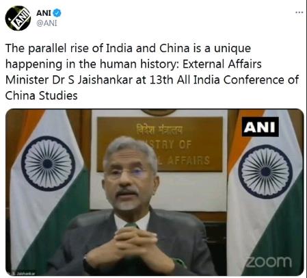 印度外交部长苏杰生（Subrahmanyam Jaishankar）